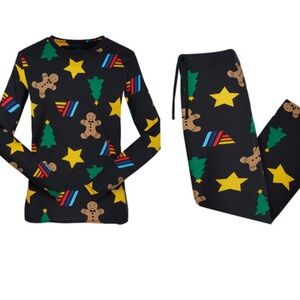 Aldi Gear 2024 Men’s Women’s Ladies Kids Unisex Festive Holiday Pajama Set! 🎄✨🛒🖤
